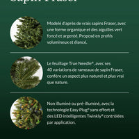 Sapins de Noël artificiels Fraser