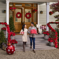 corona de flor de Pascua