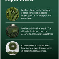 Corona de abeto Fraser