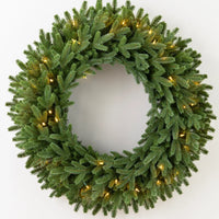 Coronas artificiales de abeto de Noruega