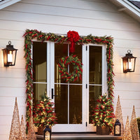 Corona de bayas silvestres