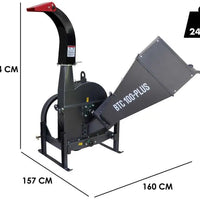 Broyeur à tracteur Blackstone BTC 100-PLUS - transmission par courroie-Neuf Lomibois